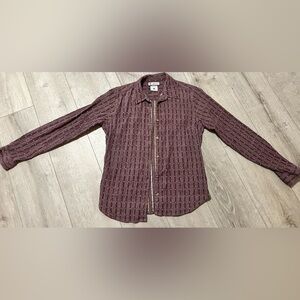 Columbia Women's Burgundy Button Down Shirt